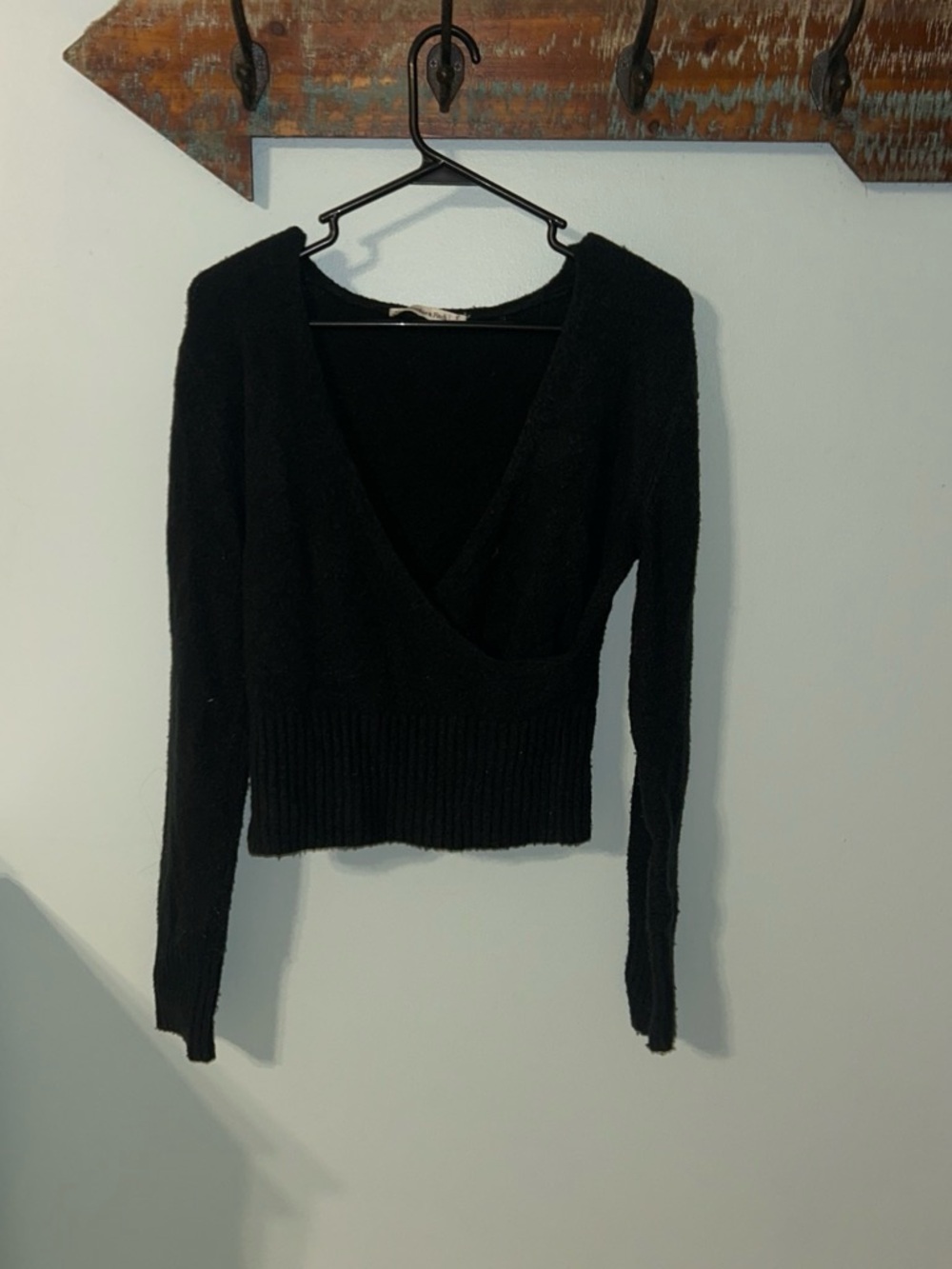 Abercrombie & Fitch Black Knit Top